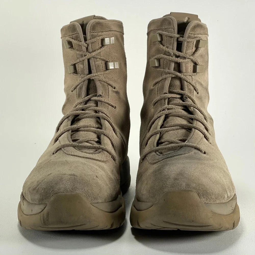 Jordan Future Boot EP Khaki Mens 12 Suede Military Tactical Combat Boots‎